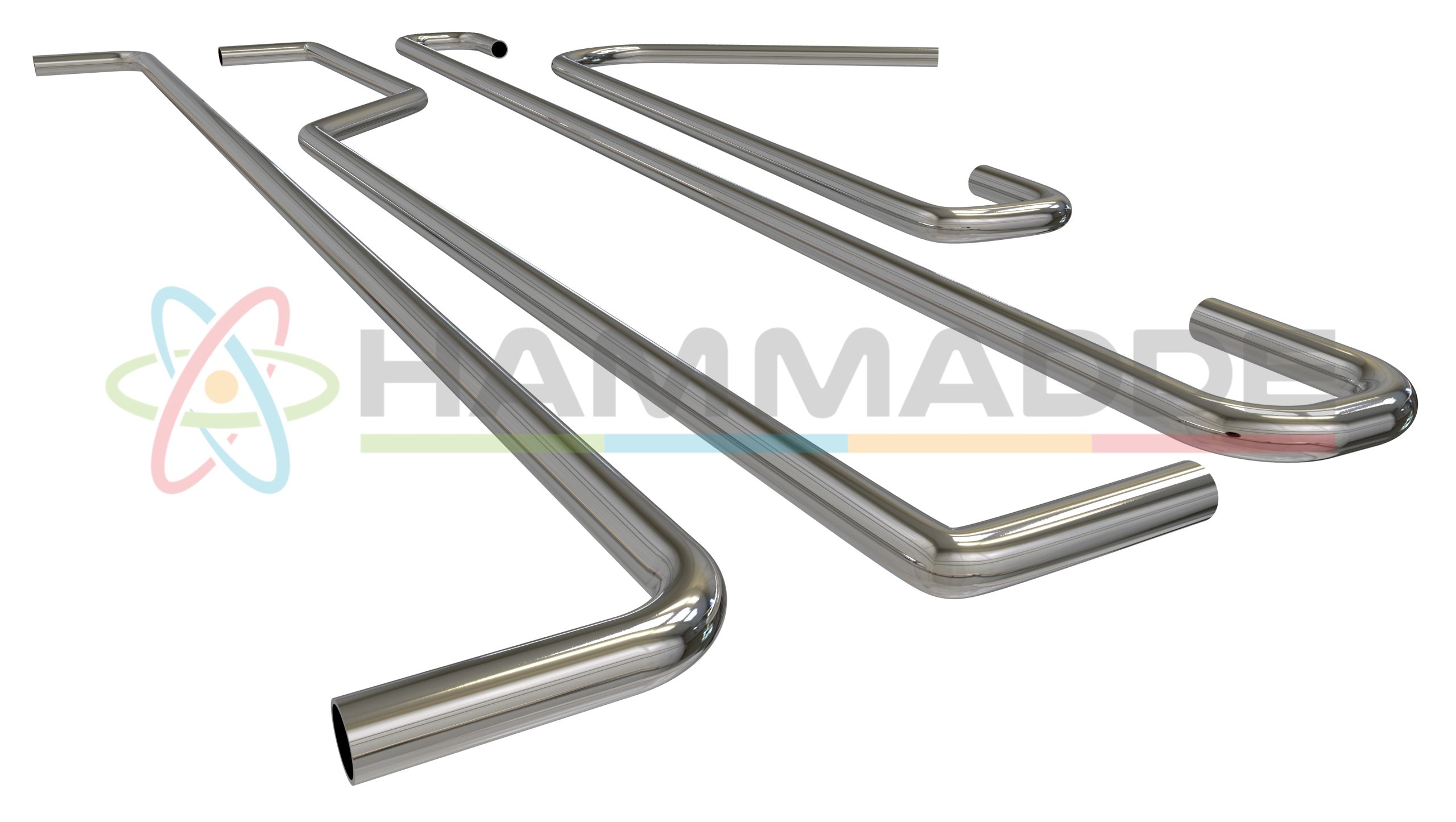 Handrail pipes